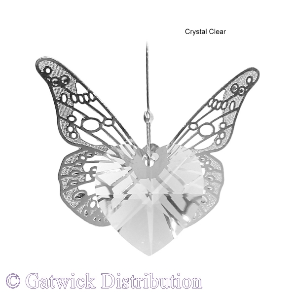 SPECIAL - Swarovski Butterfly Heart