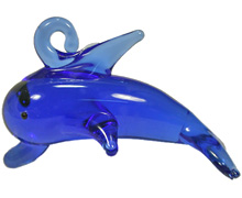 Dolphin - royal blue - set of 6