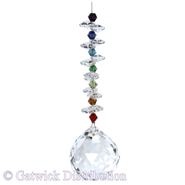 SPECIAL - Chakra Sparkle with 40mm Sphere