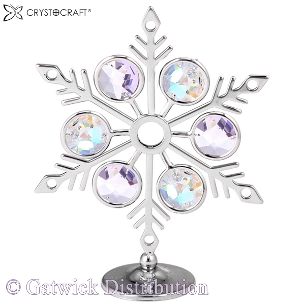 Crystocraft Snowflake - Silver