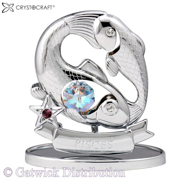 SPECIAL - Crystocraft Zodiac - Silver - Pisces