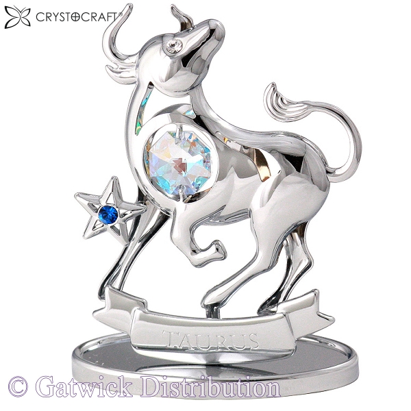 SPECIAL - Crystocraft Zodiac - Silver - Taurus