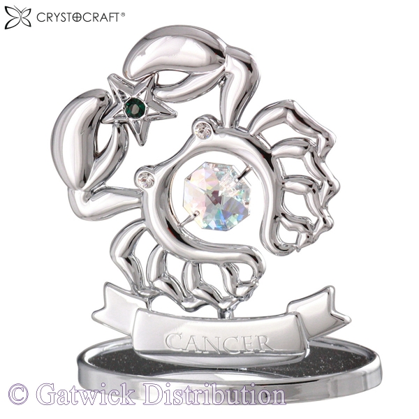 SPECIAL - Crystocraft Zodiac - Silver - Cancer