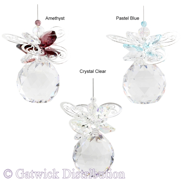 Butterfly Sphere Suncatcher - Set of 20 with FREE Stand