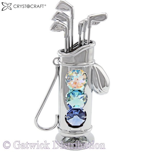 Crystocraft Golf Bag - Silver
