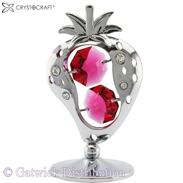 SPECIAL - Crystocraft Strawberry - Silver