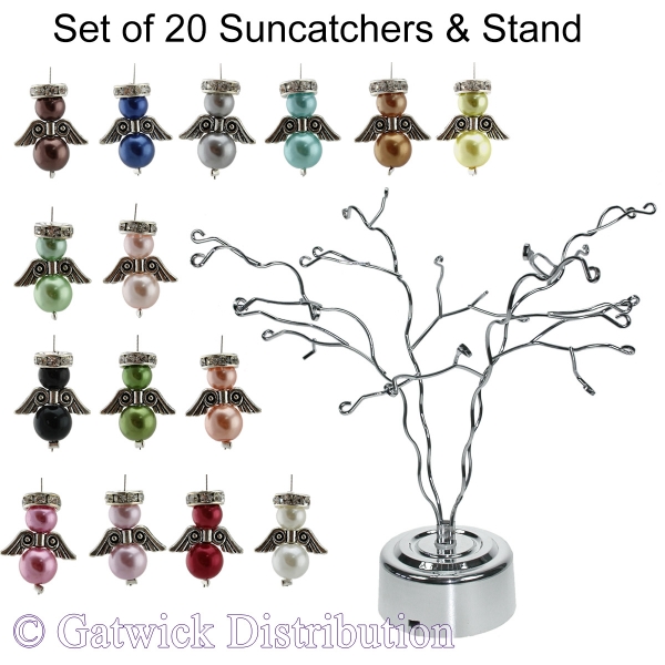 Princess Evah Suncatcher - Set of 20 with FREE Stand