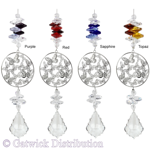 Starry Night Suncatcher - Set of 20 with FREE Stand