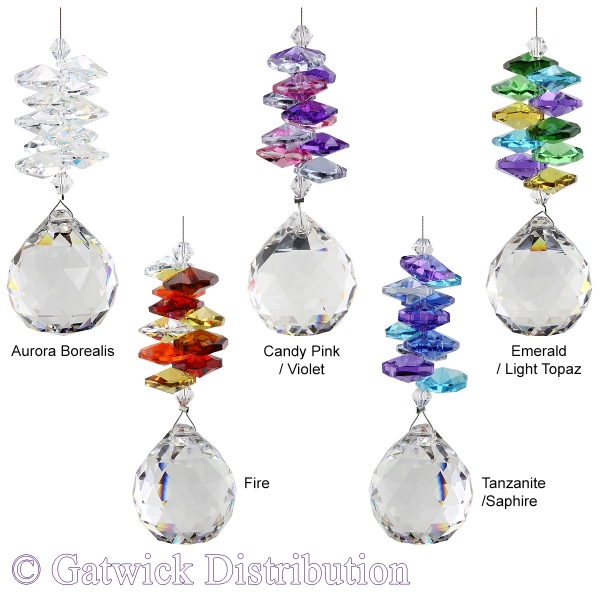 Enchanted Sphere Suncatcher - Set of 20 with FREE Stand