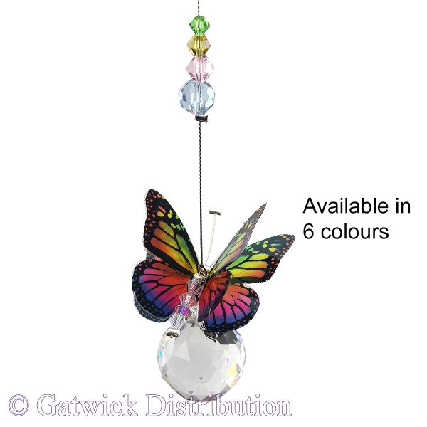 SPECIAL - Mini Butterfly Sphere Suncatcher