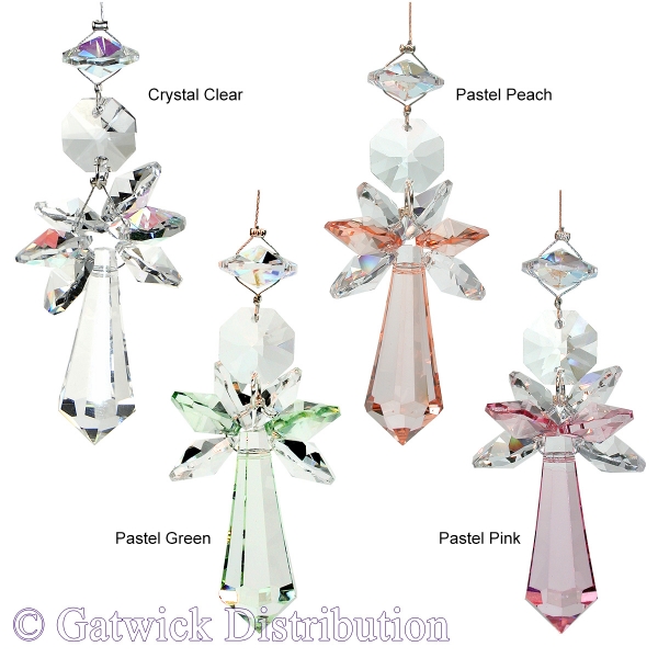 Pastel Angels - set of 20 including FREE STAND (515/15)
