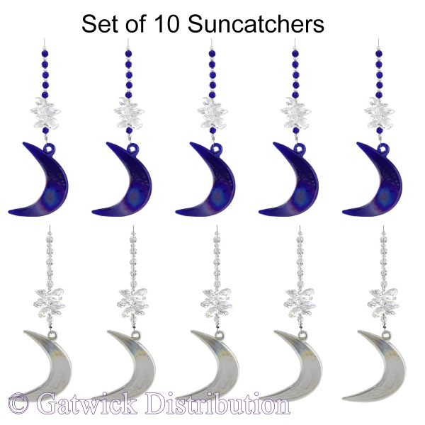 Moon Shadow Suncatcher - Set of 10