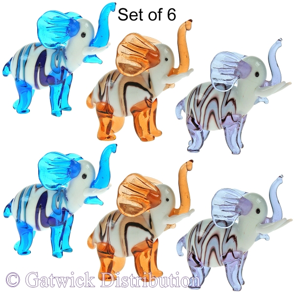 Lucky Elephants - Set of 6