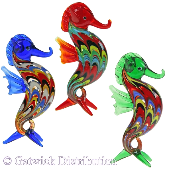 Psychedelic Seahorses - Set of 6