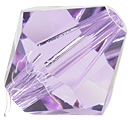 Bi-cone Beads - 6mm Violet - pack of 25 - Star Crystals