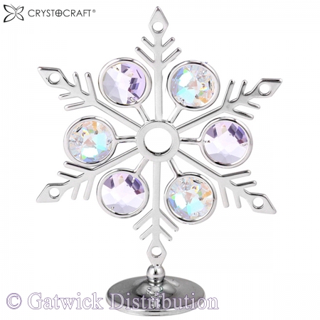 SPECIAL - Crystocraft Snowflake - Silver