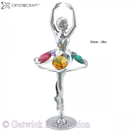 SPECIAL - Crystocraft Ballerina - Silver - Mix