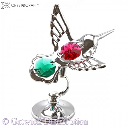 SPECIAL - Crystocraft Hummingbird - Silver