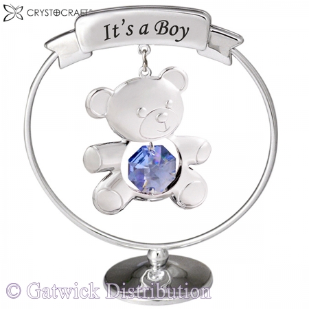 SPECIAL - Crystocraft Teddy It's a Boy