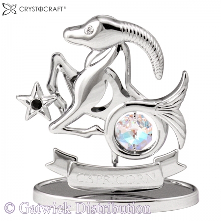 Crystocraft Zodiac - Silver - Capricorn