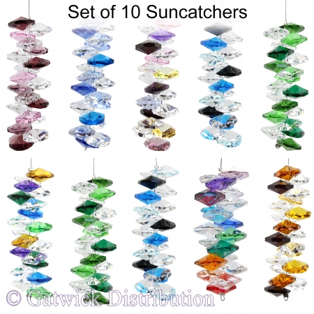 Cascade Suncatcher - Set of 10