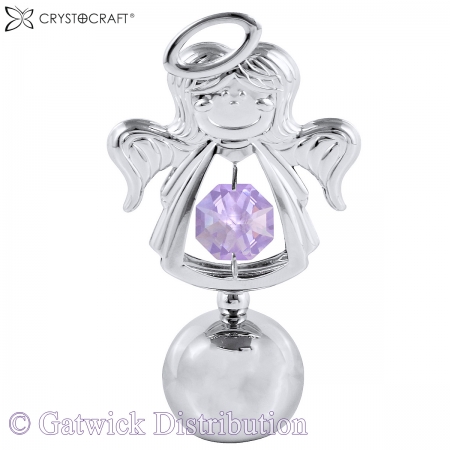 SPECIAL - Crystocraft Sweetie Angel - Silver