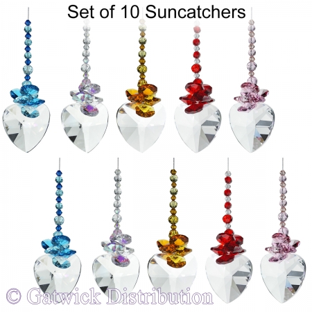 Sweetheart Suncatcher - Set of 10