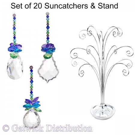 Tropical - set of 20 incl. FREE STAND