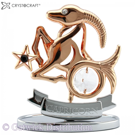 SPECIAL - Crystocraft Zodiac - Rose Gold - Capricorn