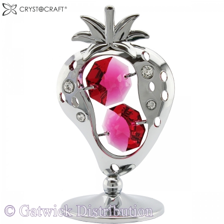 SPECIAL - Crystocraft Strawberry - Silver