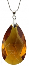 Swarovski Necklace - Almond Drop - TO