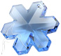 Swarovski Elements Snowflake - 35mm - SA