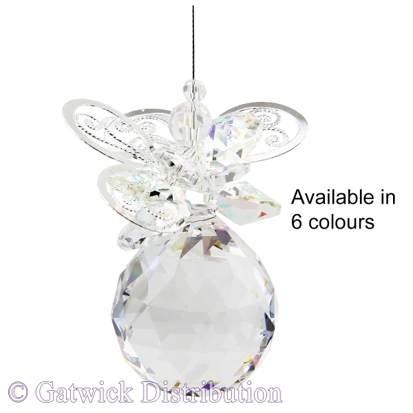 Butterfly Sphere Suncatcher