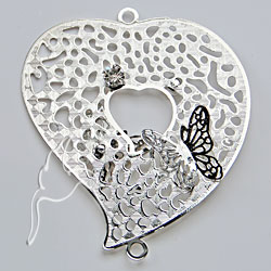 SPECIALS - Filigree Butterfly Heart 1 - pkt of 10