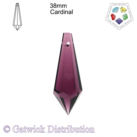 Star Crystals - Point - 38mm - Cardinal