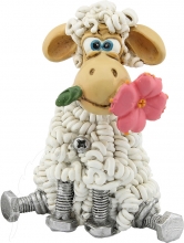 Sheep with Flower