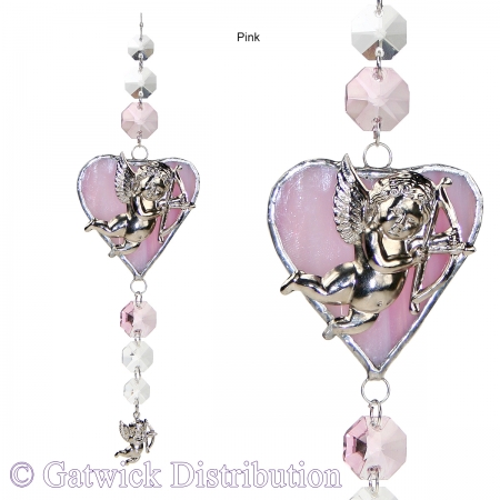 Cupid on Heart - Pink<br/><b>LIMITED STOCK AVAILABLE!</b>