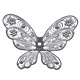 SPECIAL - Filigree - Butterfly - bag of 20