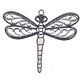 SPECIAL - Filigree - Dragonfly - bag of 20