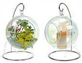 Hanging Tea Light / Terrarium (no stand)